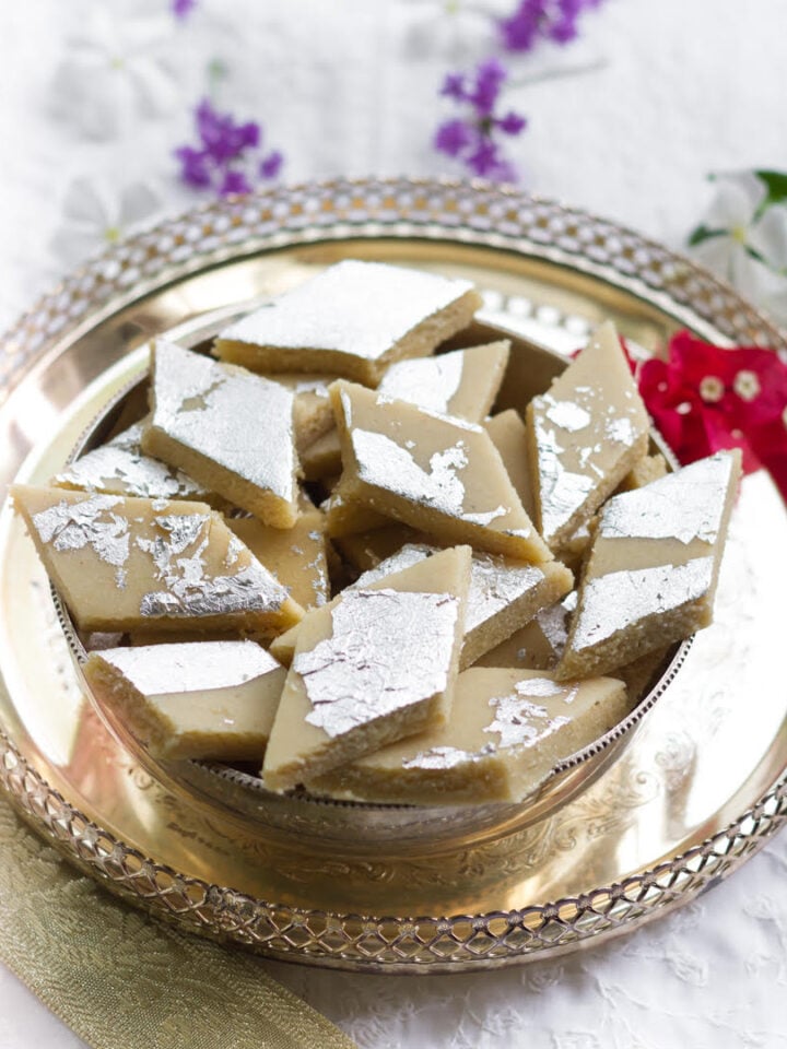 Kaju Katli | Kaju Burfi | Indian dessert