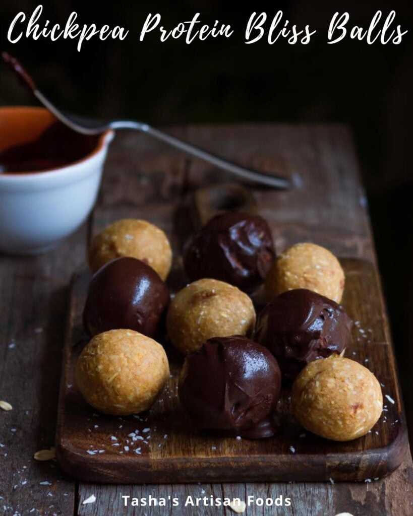 Chickpea Protein Bliss Balls | Easy Vegan Recipe