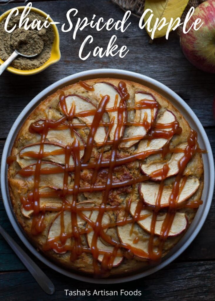 Chai-Spiced Apple Cake | Easy vegan apple cake recipe