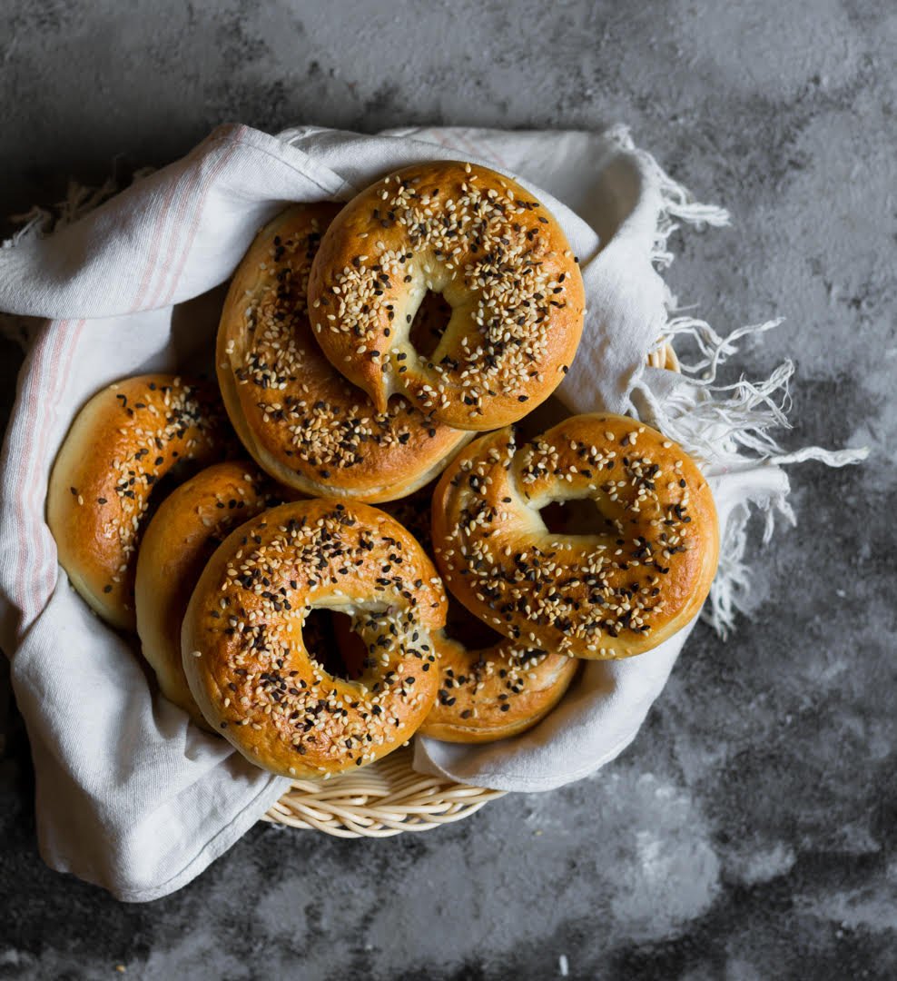 Homemade Bagels Recipe - Tasha&amp;#39;s Artisan Foods easy bagel recipe Tasha ...