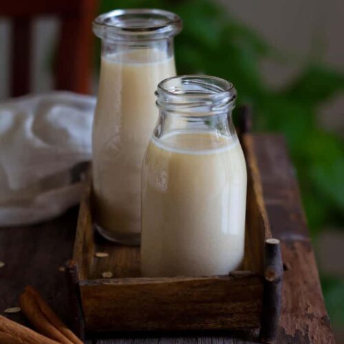 oat milk | easy oat milk recipe| vegan dairy free healthy