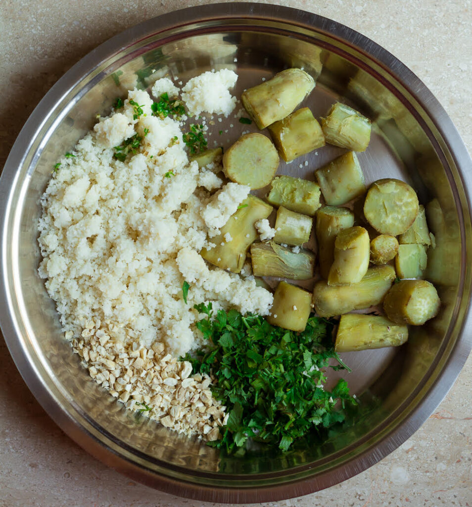 Ingredients for Sweet Potato Millet Cutlets | Healthy Vegan Recipe | Vrat ka Khana | Indian Fasting food