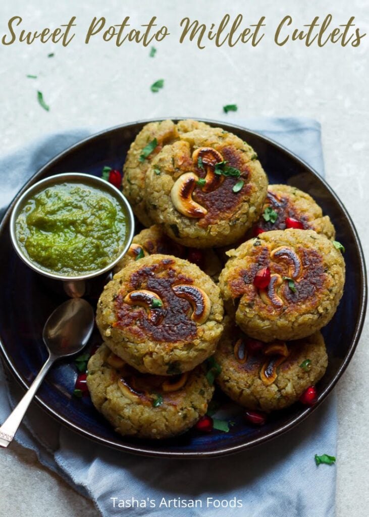 Sweet Potato Millet Cutlets | Healthy Vegan Recipe | Vrat ka Khana | Indian Fasting food