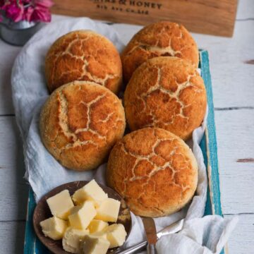 Tiger Bread Recipe | Dutch Crunch Bread