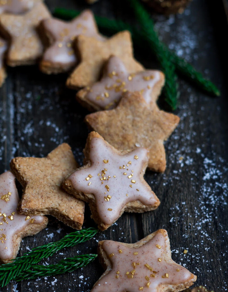 Almond Cinnamon Cookies | Easy vegan gluten-free cookies