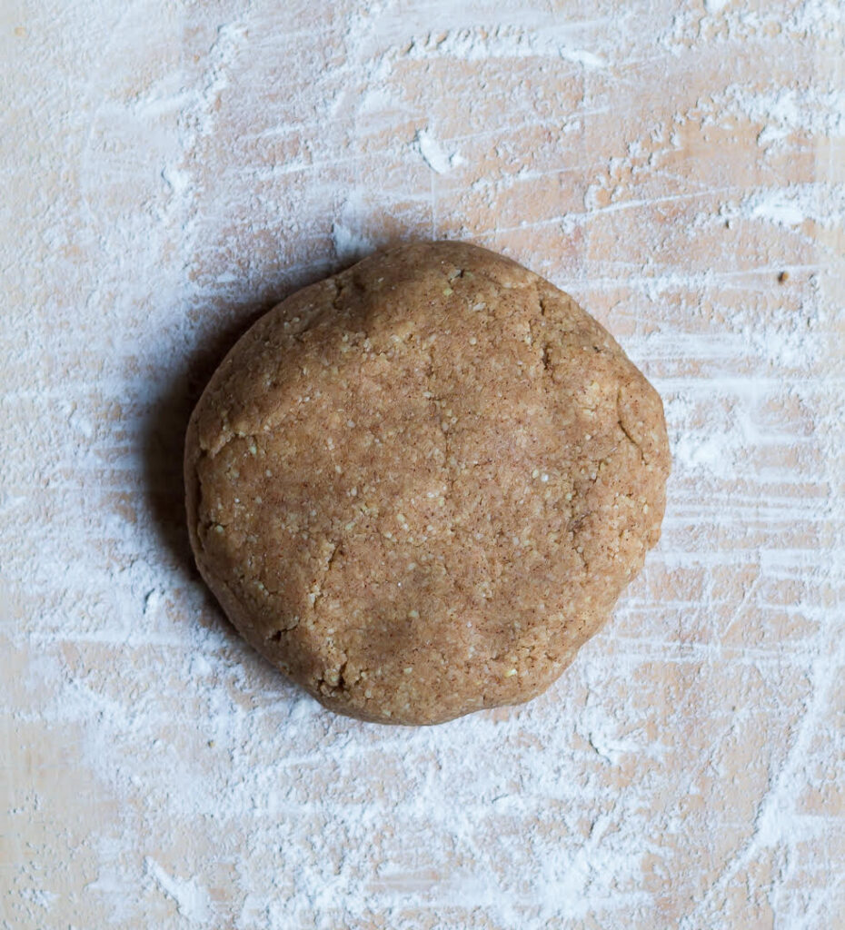 Dough for Almond Cinnamon Cookies | Easy vegan gluten-free cookies