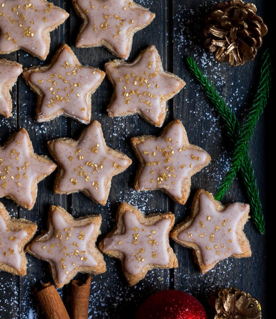 Almond Cinnamon Cookies | Easy vegan gluten-free cookies