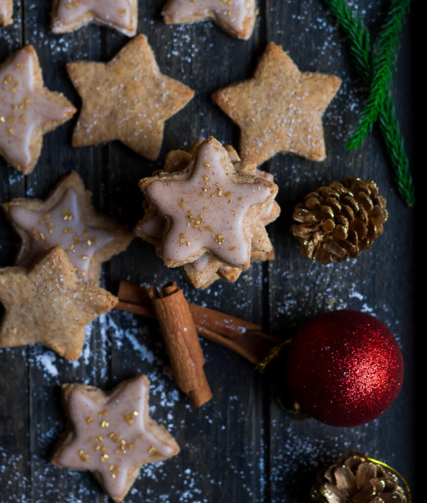 Almond Cinnamon Cookies | Easy vegan gluten-free cookies