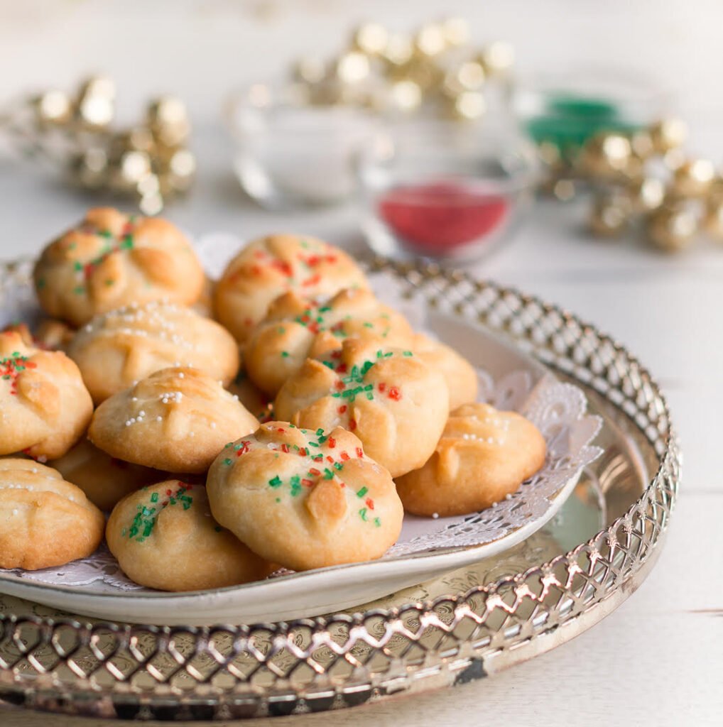 Eggless Butter Cookies | easy cookie recipe