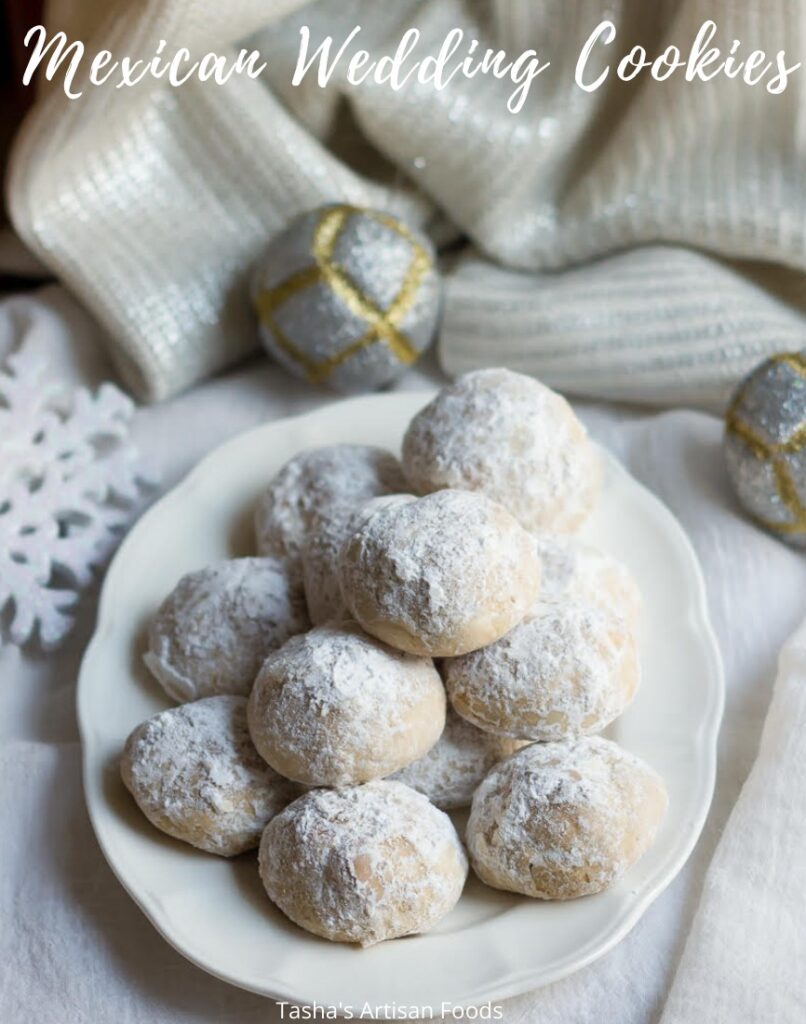 Mexican Wedding Cookies | Easy eggless Holiday cookie recipe