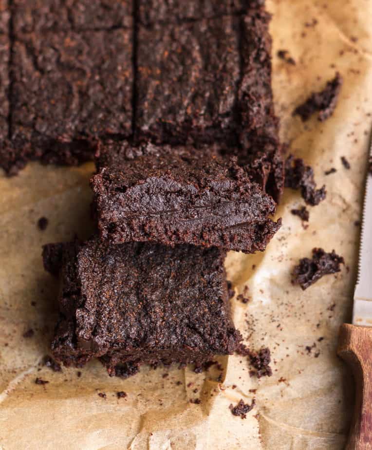 Fudgy Miso Brownies | Vegan miso brownies recipe