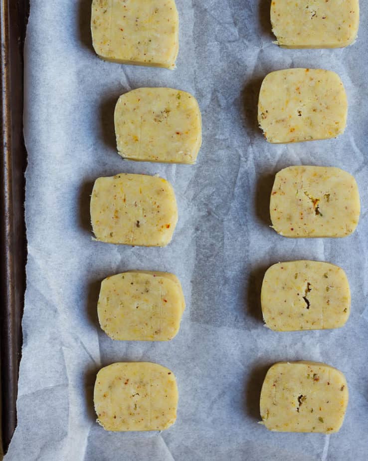 Eggless Thandai Cookies | Easy thandai shortbread cookies | Spiced shortbread cookies