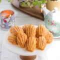 Carrot Cake Madeleines | Easy vegan carrot madeleines recipe