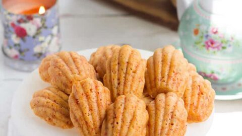 Carrot Cake Madeleines Easy Vegan Carrot Madeleines Recipe