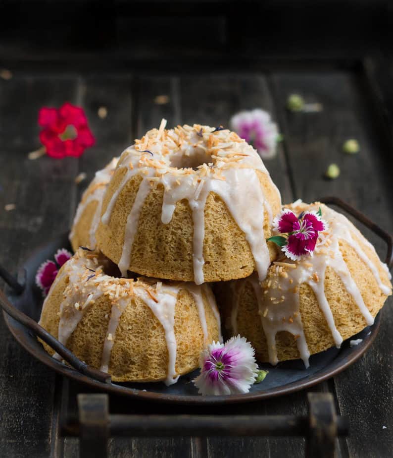 Coconut Cardamom Cake | Vegan Coconut Cake