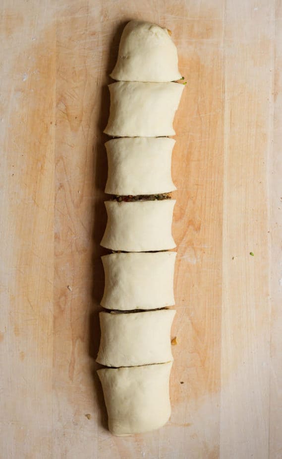  Ready dough for Baklava Cinnamon Rolls | Eggless easy cinnamon rolls with baklava flavors