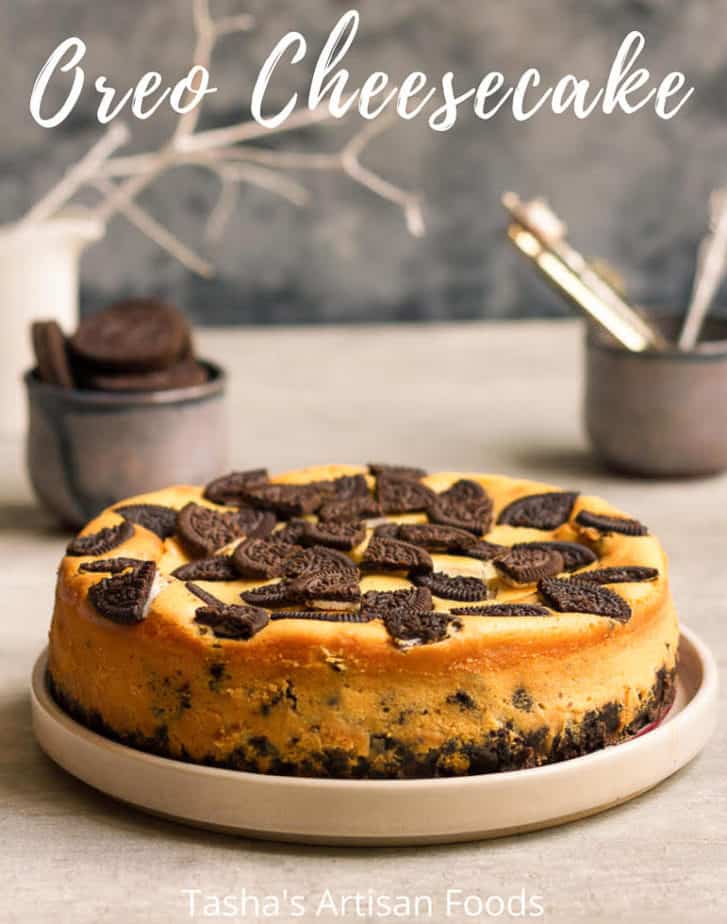 Oreo Cheesecake | Easy baked Oreo cheesecake recipe