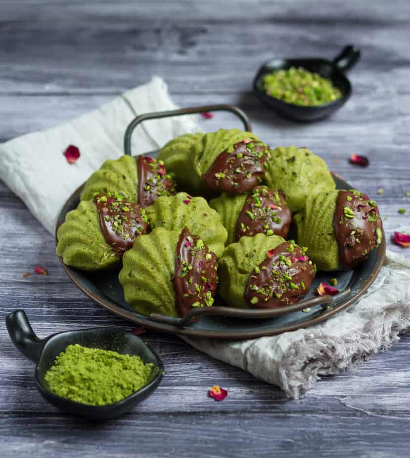 Matcha Madeleines - Teak & Thyme