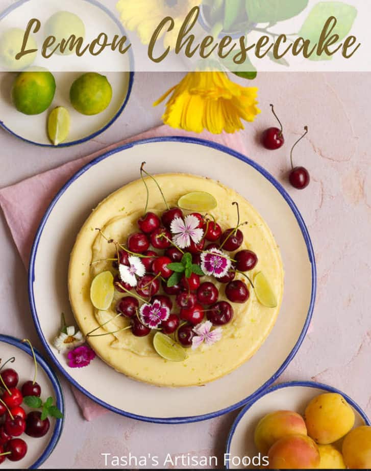 Lemon Cheesecake | Easy Lemon Cheesecake Recipe