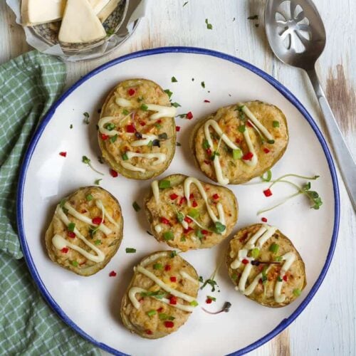 Cheesy Twice-Baked Potatoes | Easy Baked Potato Recipe