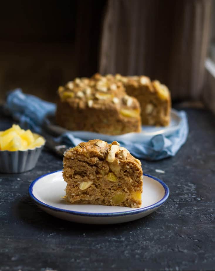 Coconut Pineapple Cake | Easy Vegan Coconut Pineapple Cake