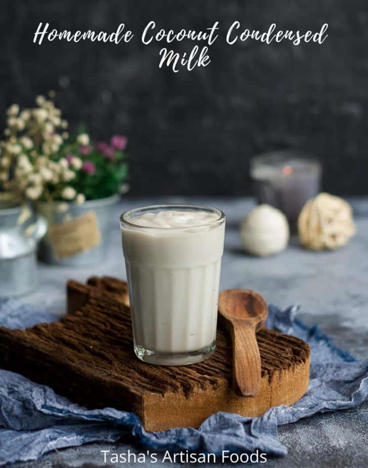 Homemade Coconut Condensed Milk | Easy vegan sweetened coconut condensed milk