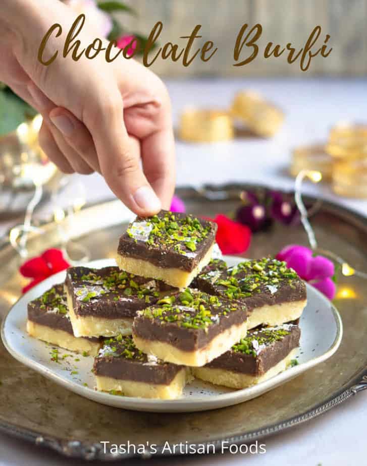 Chocolate Burfi | Easy Chocolate Barfi Recipe