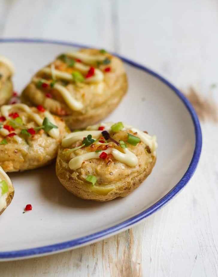 Cheesy Twice-Baked Potatoes | Easy Baked Potato Recipe