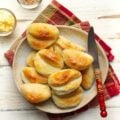 Parker House Rolls | Soft and fluffy Parker House Rolls