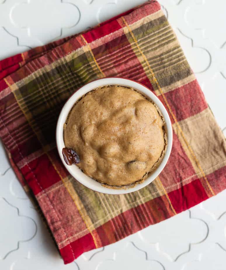 Gingerbread Mug Cake | Easy Eggless Holiday Mug Cake Recipe