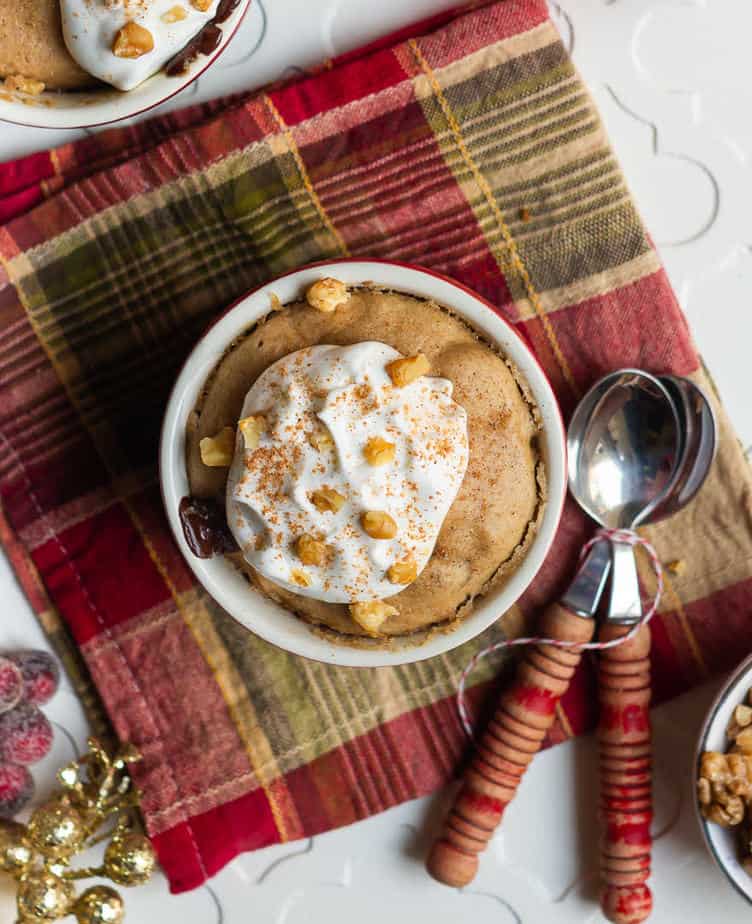 Gingerbread Mug Cake | Easy Holiday Mug Cake Recipe