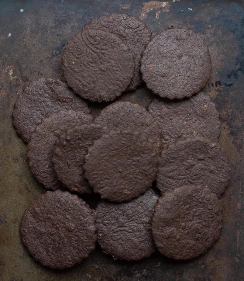 Chai Spice Chocolate Cookies | Easy Chai spiced cookies