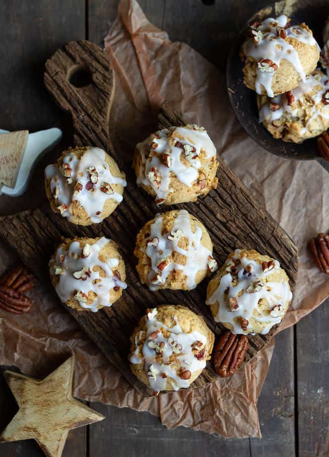 Maple Pecan Cookies | Eggless Pecan Cookies | Butter pecan Cookies