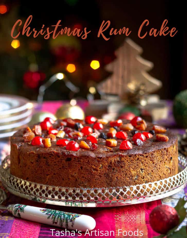 Christmas Rum Cake | Christmas Plum Cake Recipe PIN