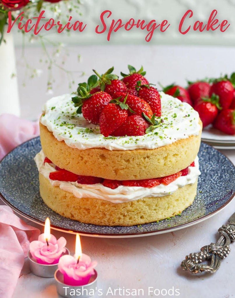 Victoria Sponge Cake - Strawberry Victoria Sponge Cake Recipe