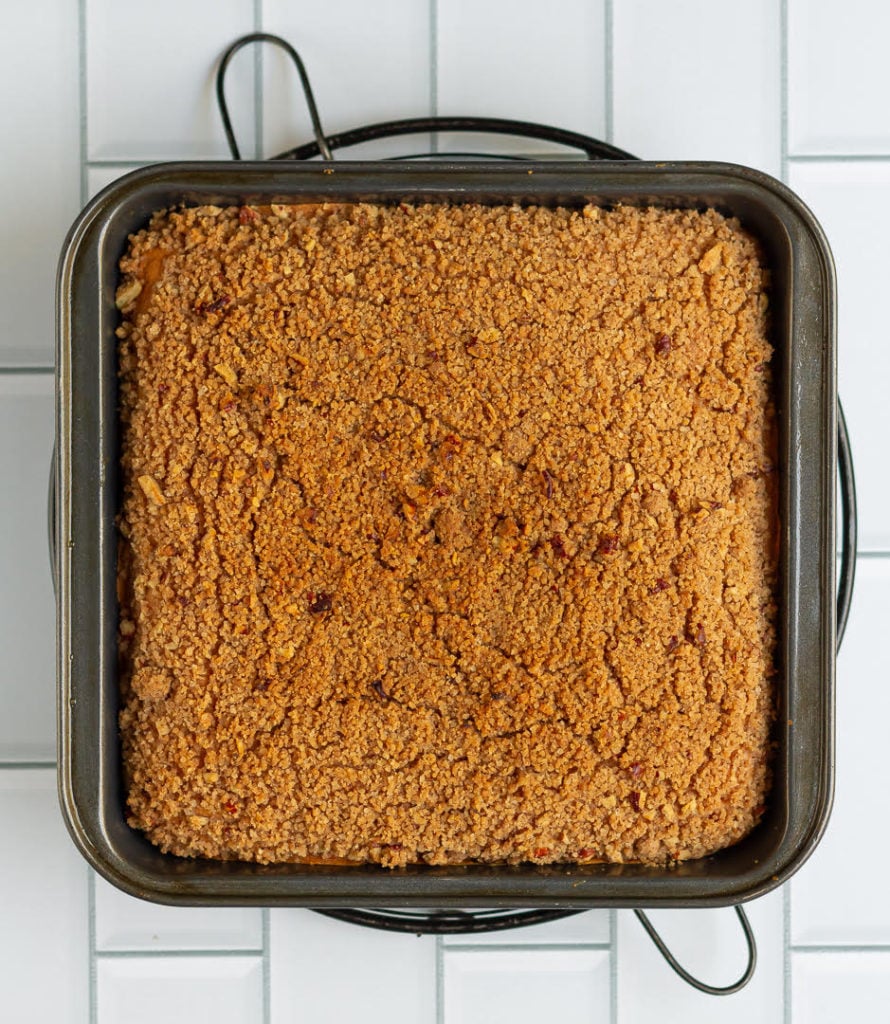 Cinnamon Streusel Coffee Cake