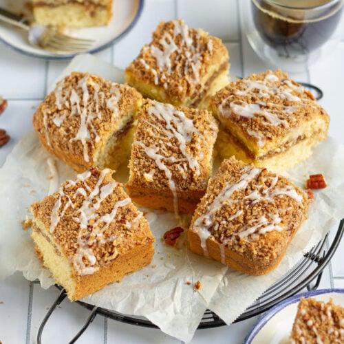 Cinnamon Streusel Coffee Cake