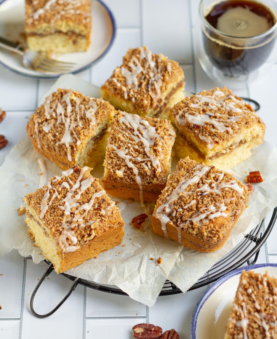 Cinnamon Streusel Coffee Cake