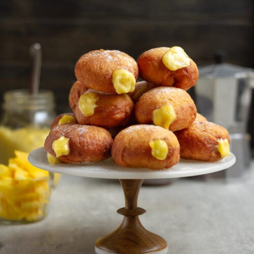 Mango-Filled Donuts | Vegan Mango Donuts/ Doughnuts