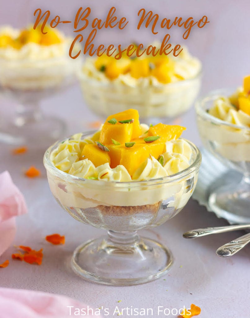 No-Bake Mango Cheesecake PIN