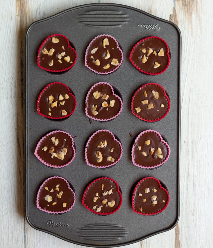 Peanut Butter Oats Bites | Peanut Butter Chocolate Oats Cups