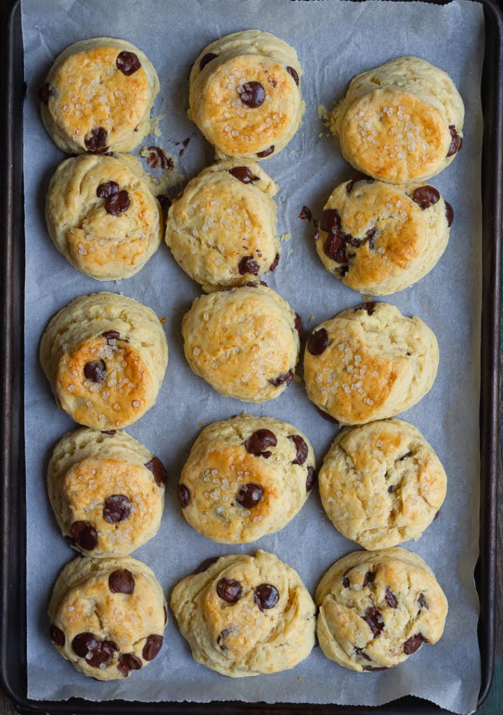 Chocolate Chip Buttermilk Scones