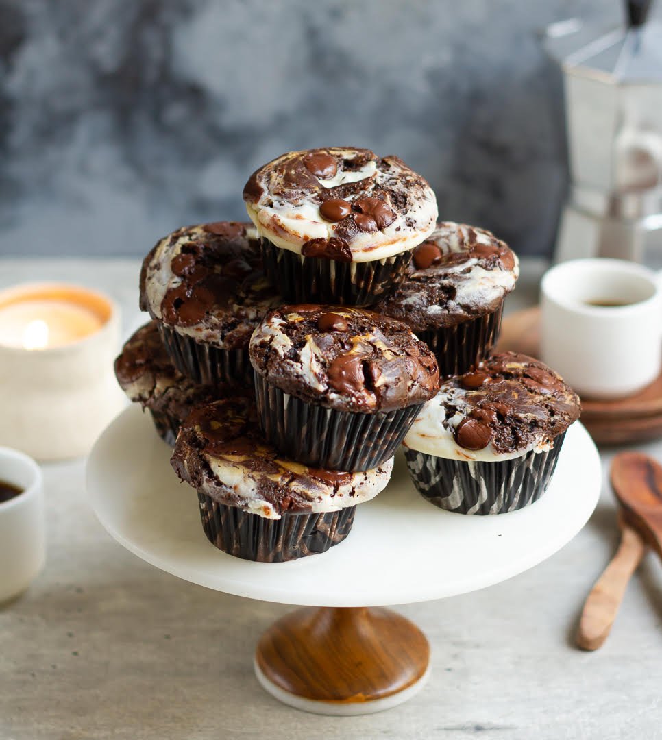 Chocolate Cream Cheese Muffins Tasha's Artisan Foods