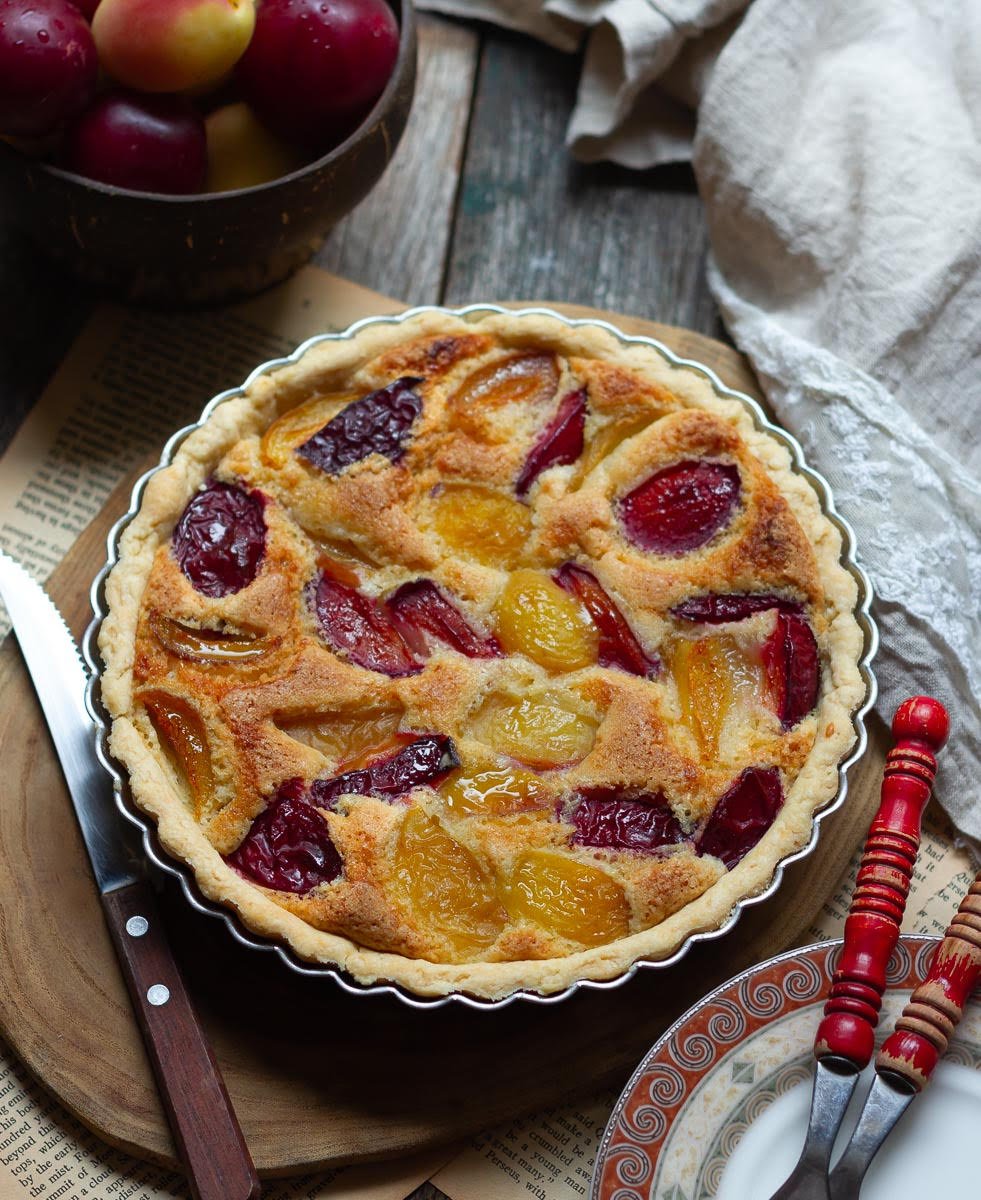 Baked Summer Fruit Tart