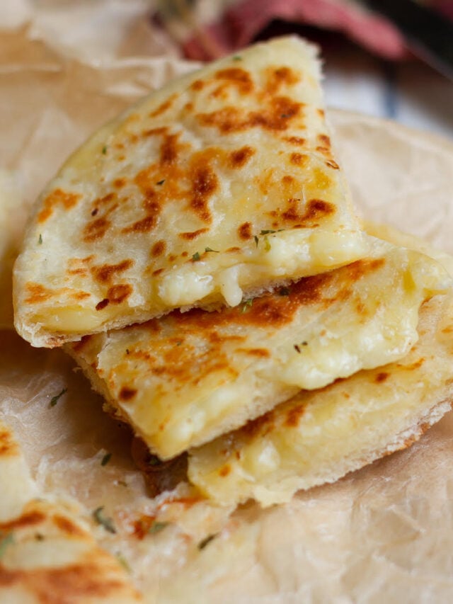 Easy Cheese Stuffed Flatbread Tasha's Artisan Foods