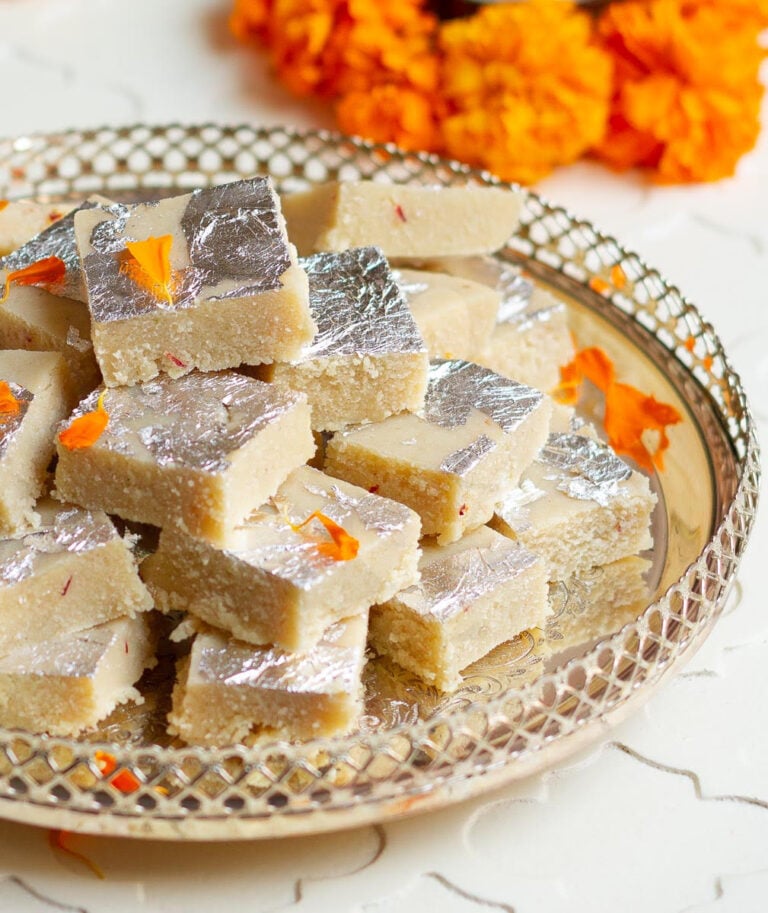 Easiest Almond Burfi Badam Burfi Recipe Tasha's Artisan Foods