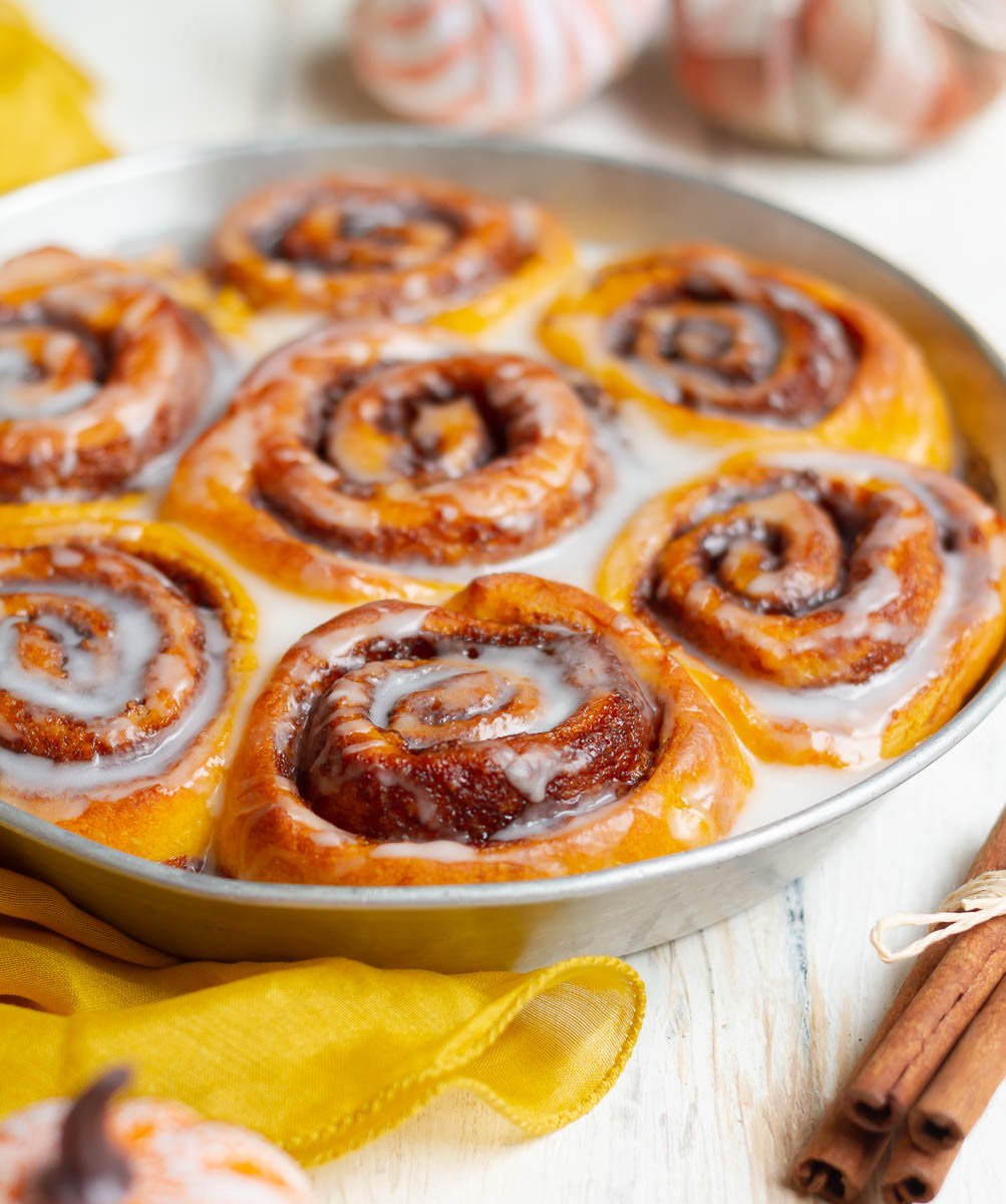 Easy Pumpkin Cinnamon Rolls Recipe