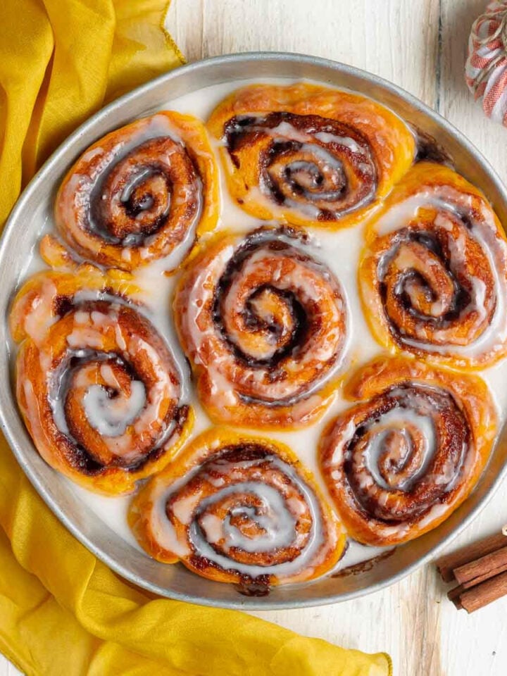 Easy Pumpkin Cinnamon Rolls Recipe