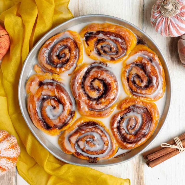 Easy Pumpkin Cinnamon Rolls Recipe Tasha's Artisan Foods