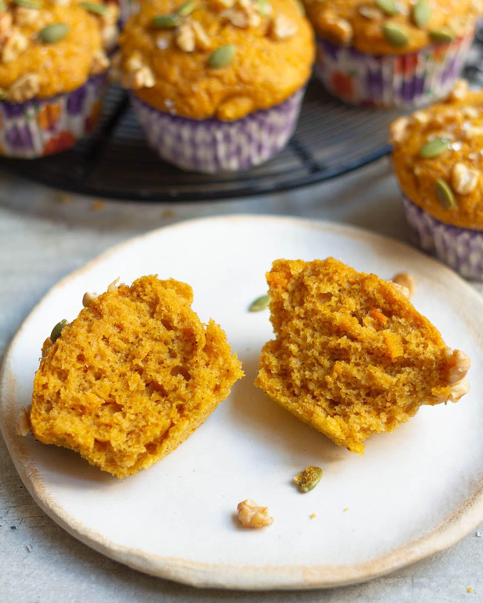 The Best Vegan Pumpkin Muffins You'll Ever Try! 